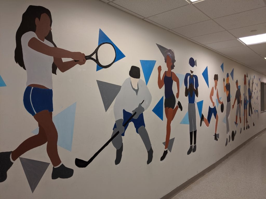 Art Club Finishes Mural