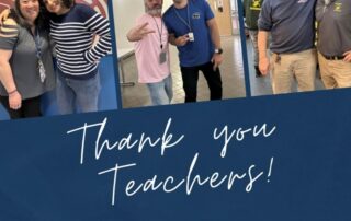 Teachers Appreciation Week! Thank you Teachers! Abbott Tech is lucky to have you! You are the BEST!