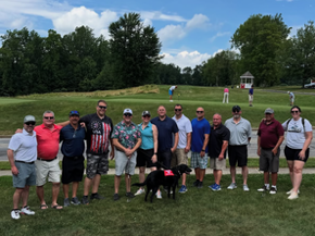 Members of Abbott Tech at Golf Tournament