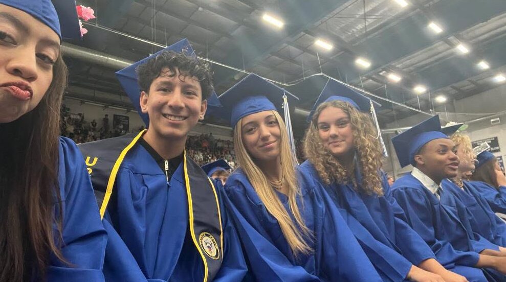grad 7 Picture of Abbott Tech Students and Staff From Graduation 2025.